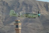 N518WB @ LSV - Aviation Nation - Fairey Firefly Con #: F.8646 - by Mark Silvestri