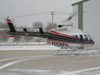 N206FH @ CPS - N206FH BELL 206L FOSTAIRE HELICOPTERS