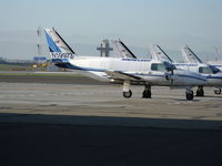N59773 @ OAK - Ameriflight 1975 Piper PA-31-310 freighter @ Oakland, CA - by Steve Nation