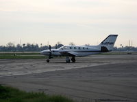 N168MA @ SAC - 1982 Cessna 425 @ Sacramento Executive Airport, CA - by Steve Nation