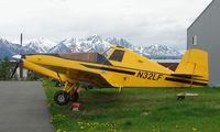 N32LF @ PAQ - Unusual aircraft - Rockwell S-2R-800 at Palmer AK