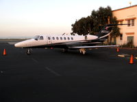 N550MX @ OAK - Early morning shot of 2007 Cessna 525B @ Oakland, CA - by Steve Nation
