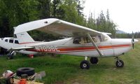 N7036E @ AK59 - Cessna 175E at King Ranch - by Terry Fletcher