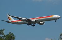 EC-JNQ @ LOWW - IBERIA A340-642 - by Delta Kilo