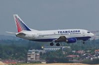 VP-BYJ @ LOWW - Transaero Airlines Boeing 737-524 - by Delta Kilo