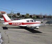N558FL @ HWD - 1971 Piper PA-28-140 @ Hayward, CA - by Steve Nation