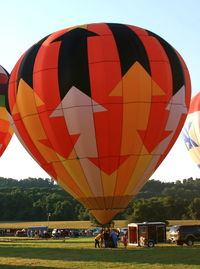 N2811S @ JY33 - The name of this colorful balloon is Pointless. - by Daniel L. Berek
