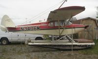 N3406M @ LHD - 1947 Piper Pa-12 at Lake Hood - by Terry Fletcher