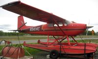 N9414C @ LHD - Cessna 180 at Lake Hood - by Terry Fletcher