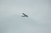 N232BE @ S50 - way up there - by Wolf Kotenberg