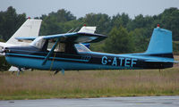 G-ATEF @ EGLK - Cessna 150E at Blackbushe - by Terry Fletcher