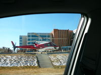 N352LG - Medical Helicopter at Albuquerque, NM Hospital - ready for departure. - by R. Kevin Morris