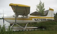 N4769B @ LHD - Cessna 180 at Lake Hood - by Terry Fletcher