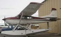 N375HP @ LHD - Cessna A185F at Lake Hood - by Terry Fletcher