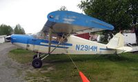 N2914M @ LHD - 1947 Piper Pa-12 at Lake Hood - by Terry Fletcher