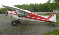 N3453M @ LHD - 1947 Piper Pa-12 at Lake Hood - by Terry Fletcher