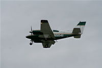 N5854S @ LAL - Beech 55 - by Florida Metal