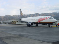 N744AL @ KBUR - Aloha Airlines B737 @ KBUR - by Iflysky5