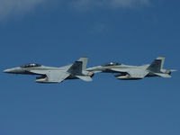 UNKNOWN - US Navy FA-18C flyby off the USS Nimitz - by Iflysky5