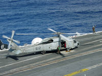 164619 - US Navy SH-60 SeaHawk prepares to launch for plane guard - by Iflysky5