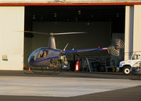 N828SH @ OAK - Lift-off sequence of now defunct Silver State Helicopters 2005 Robinson Helicopter R22 BETA crew training in late afternoon sun @Oakland, CA - by Steve Nation