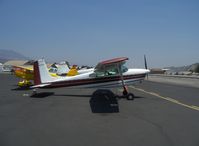 N6451X @ SZP - 1960 Cessna 180D, Continental O-470-S 230 Hp - by Doug Robertson