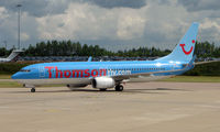 G-FDZJ @ EGGW - Leased in from the German leg of TUI - by Terry Fletcher