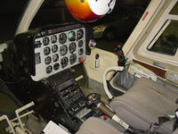 N955FM @ KVNY - N955FM KLOS Bell 206 BIII cockpit