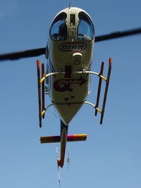 N955FM - N955FM KLOS Bell 206 BIII up close and personal