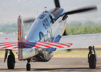 N251MX @ KFNL - Betty Jane Taxis out. - by Bluedharma