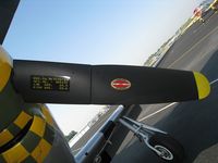 N5428V @ M01 - N5428V P-51D GUNFIGHTER blade close up - by Iflysky5