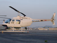 N7010H @ KVNY - N7010H data staes Powrachute, but clearly a Bell 206BIII JetRanger - by Iflysky5
