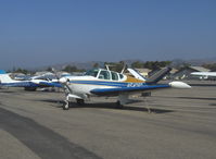 N5408D @ SZP - 1956 Beech H35 BONANZA, Continental O-470-G 240 Hp - by Doug Robertson