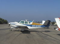 N5408D @ SZP - 1956 Beech H35 BONANZA, Continental O-470-G 240 Hp - by Doug Robertson