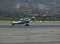 N83TX @ SZP - 1983 Langerud/Taylor/Hines PITTS S1E, Lycoming O-320, landing Rwy 22 - by Doug Robertson