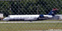 N418AW @ EWN - Taxiing back