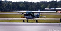 N6821G @ OAJ - Backlit and beautiful
