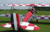 G-ANNI @ EGTH - Colourful Tiger at Old Warden
