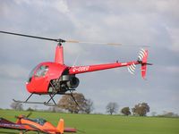 G-CDED @ EGBK - R-22 at Sywell