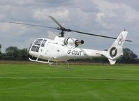 G-CDJT @ EGBK - Gazelle at Sywell - by Simon Palmer