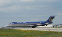 N918ME @ KMKE - Boeing 717-200 - by Mark Pasqualino