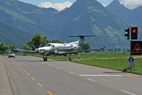 HB-FRO @ LSZC - PC-12 - by Christian Waser