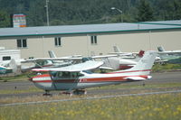 N95935 @ S50 - ready for take-off in Auburn - by Wolf Kotenberg