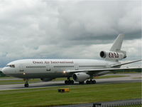N522AX @ EGCC - Taxing to the gate - by David W