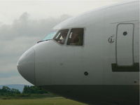 N522AX @ EGCC - Taxing to the gate - by David W