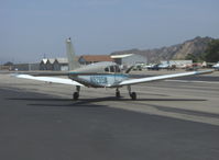 N9285M @ SZP - 1985 Piper PA-28-161 WARRIOR II, Lycoming O-320-D3G 160 Hp, taxi - by Doug Robertson