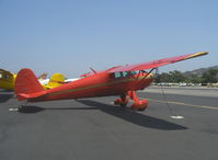 N25108 @ SZP - 1939 Luscombe 8A, Continental A&C-65 65 Hp, this aircraft has been converted to have an electrical system, note ventral strobe - by Doug Robertson