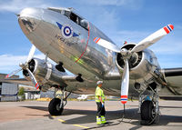 LN-WND @ ENTO - DC-3 - by Christian Waser