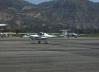 N349CA @ SZP - 1999 Diamond Aircraft Ind. Inc. DA-20-C1 KATANA (Samurai sword), Continental IO-240B 125 Hp, taxi - by Doug Robertson