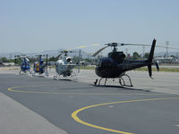 N178CH @ KWHP - N178CH AS-350 B2 and friends on the line @ KWHP - by Iflysky5